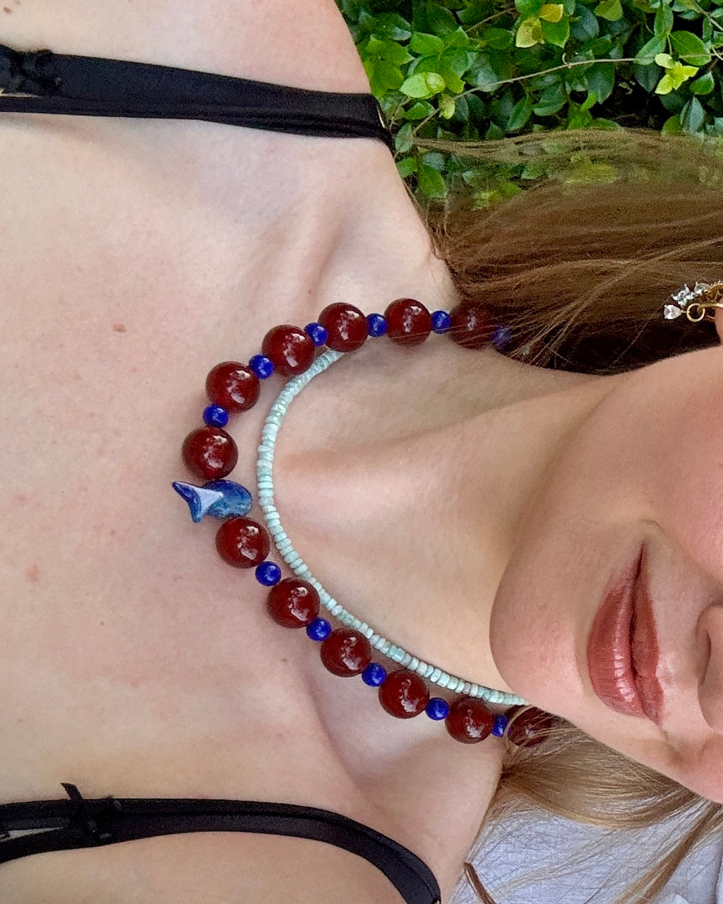 Tide Beaded Necklace (Made to order)